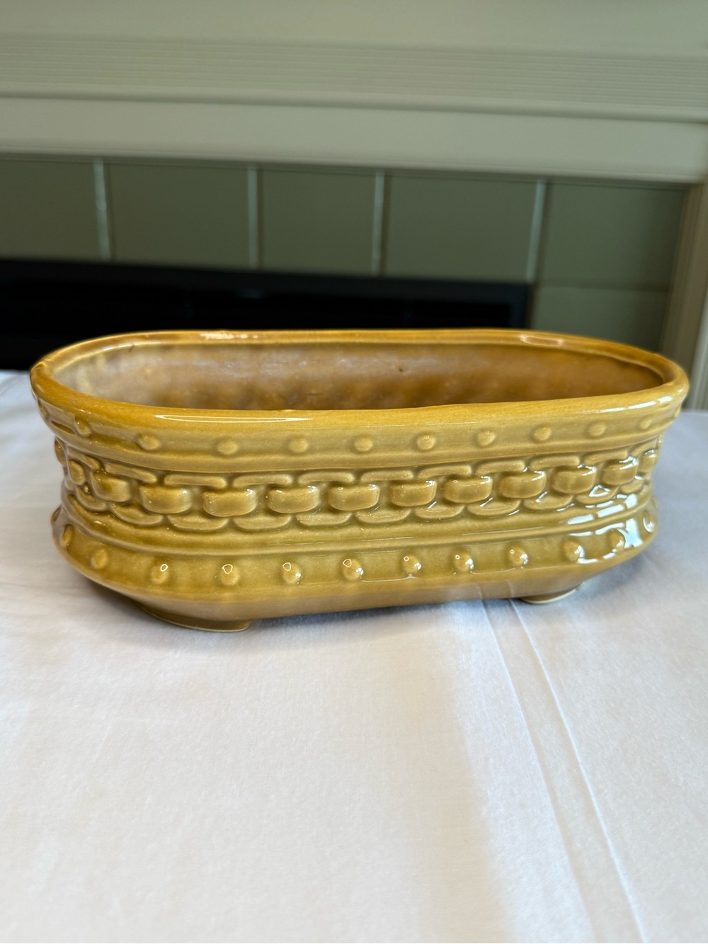 Vintage Japanese Pottery Planter